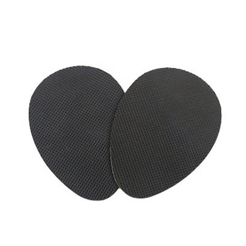 【♡Lovely girls house♡】2 Pairs Insole Wear-resistant Tendon Rubber Sole Non-slip Stickers High Heels Forefoot Anti-skid Pad Sole Anti-slip Pad Unisex - 2