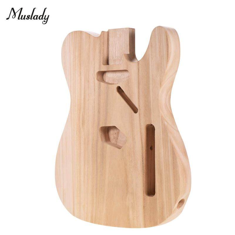 Muslady DIY TL-T02 Chưa Hoàn Thành Thân Guitar Điện Cho Các Bộ Phận Guitar Điện Phong Cách TELE