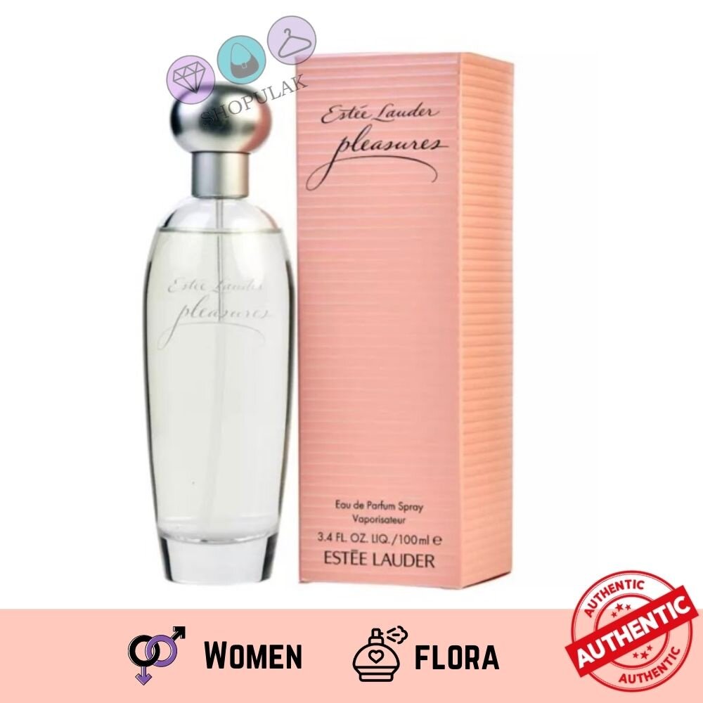 [BestBuy] Original Perfume Estee Lauder Pleasures EDP 100ml for Women / Her - Minyak Wangi Perempuan