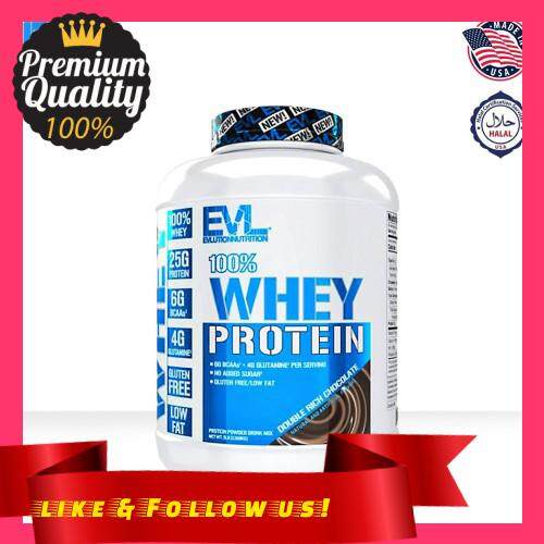 People\'s Choice [ Local Ready Stocks ] Evlution Nutrition 100% Whey Protein 2.2Kg, 58 Servings - Whey Protein + Lean Muscle - Gain Lean Muscle Body USA Imported