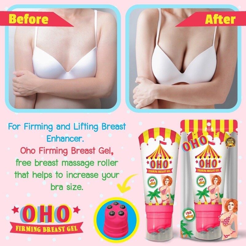 NEW ! OHO FIRMING BREAST GEL ' Change your bra size