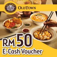 OLDTOWN Kopitiam RM50 Cash Voucher