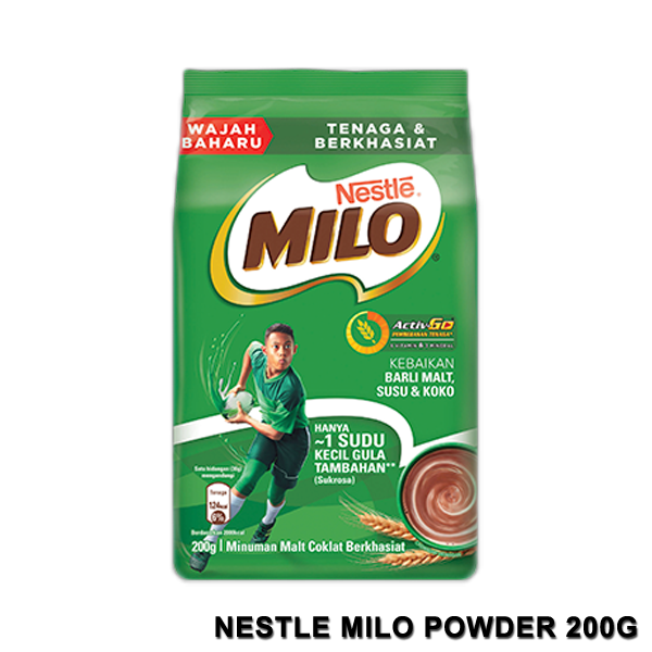 Nestle MILO Powder - Soft Pack 200g | Travel Pack