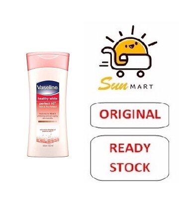 VASELINE LOTION HEALTHY WHITE PERFECT 10 (100ML)