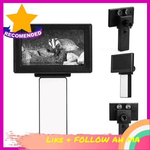 Best Selling Handheld Infrared Night Vision Device Infrared Illuminated Night Vision Screen with 12mm Lens and 2pcs Infrared Fill Lights (Standard)