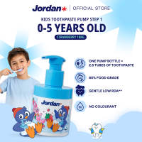 Jordan Kids Toothpaste Pump Step 1 (0-5 Years) (188g)