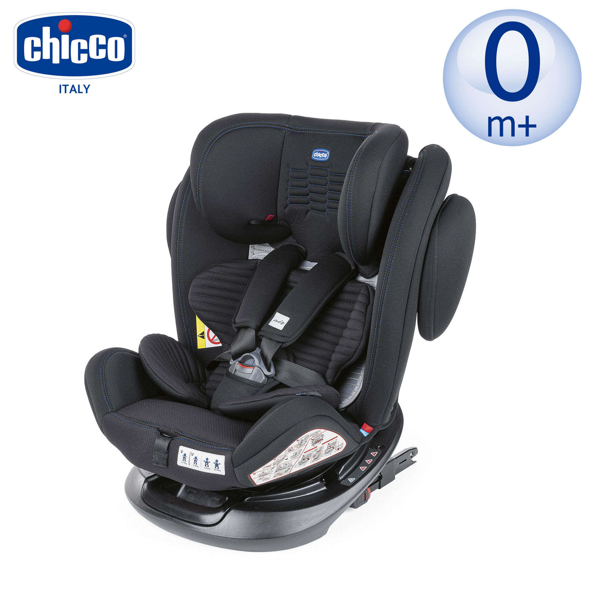 Chicco Unico Plus Air 360 Spin IsoFix Baby Car Seat(ECE R44/04)