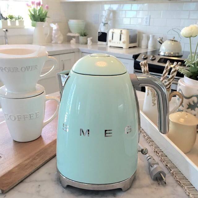 Electric Water Kettle Pastel Green 