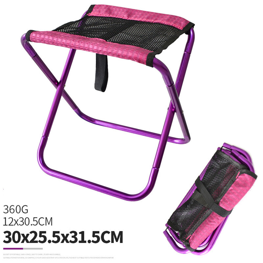 PORLAE Folding Camping Stool Ultralight Portable Chair for Outdoor Fishing Hiking Backpack Travel Little Stools Super Compact Slacker Chair PORLAE Folding Camping Stool Ultralight Portable Chair for Outdoor Fishing Hiking Backpack Travel Little Stools Super Compact Slacker Chair