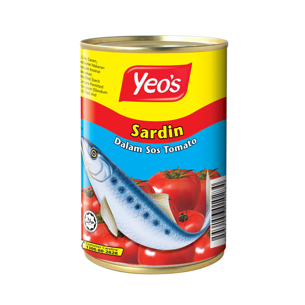 Yeo\'s Sardines in Tomato Sauce 425g (Exp : Aug 2024 ?)