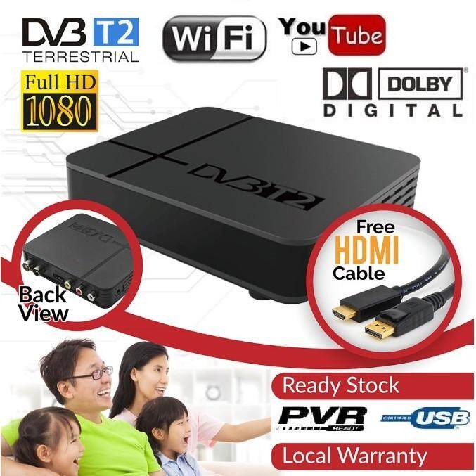 TDT K2 Digital TV Receiver USB Media Player Decoder free AV Cable