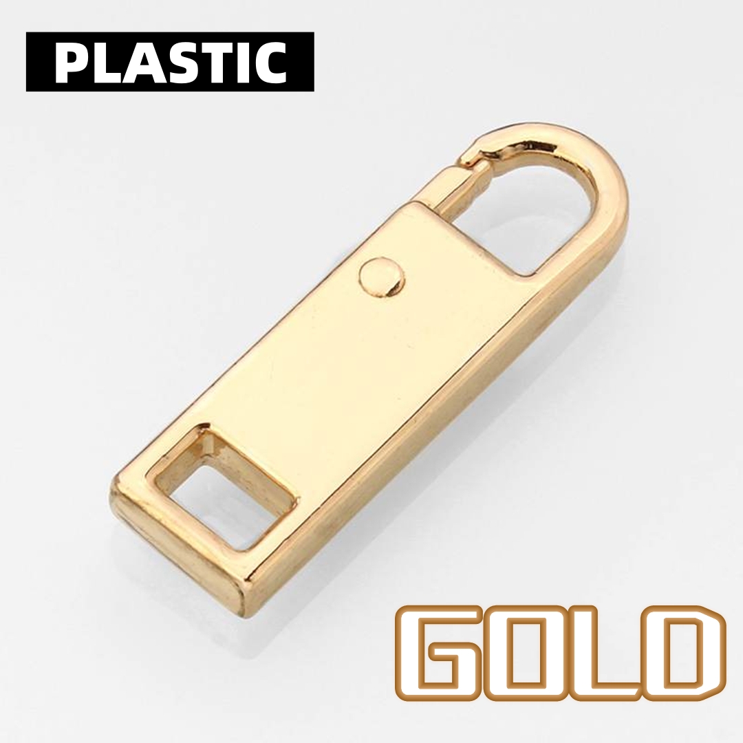 (1 PCS) Detachable Metal Zipper Fixer Zipper Head Repair Replacement Zipper Pull Head Removable Tab DIY Universal Puller