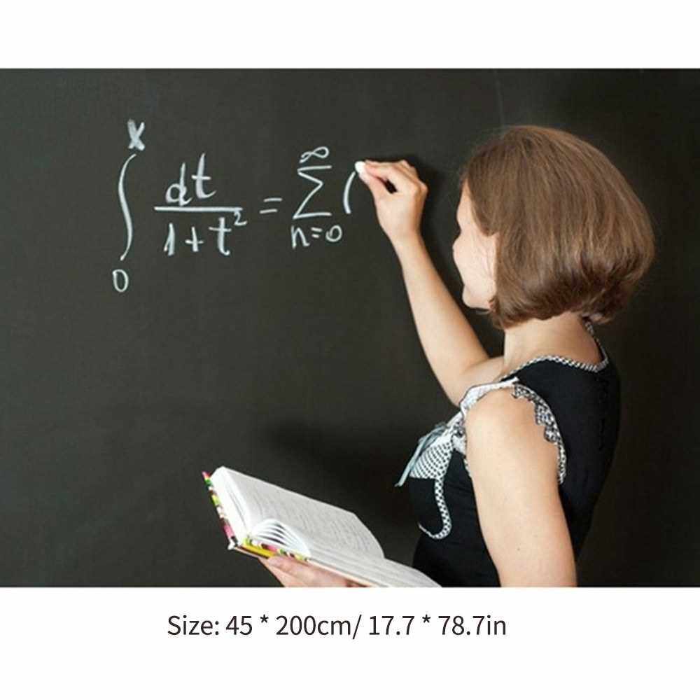 Best Selling Portable Blackboard Sticker Magnetic Chalkboard Contact Paper Removable Wall Decal Sticker 17.7x78.7 Inch for Home Office School Cafe Restaurant Menu (Standard)