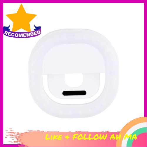 Best Selling Supplementary Light Lamp Rechargeable Mobile Phone Selfie Light Annular Supplementary Light Lamp for Mobile Phone White (White)