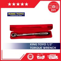 KING TOYO Torque Wrench 30-150FT-LB 1/2″ 470MM pound ratchet adjust spanner sata stanley mr mark toptul impact socket | KTMTW-F150-1/2in-470mm 30-150FT-LB King Toyo Micrometer Torque Wrench T-150F