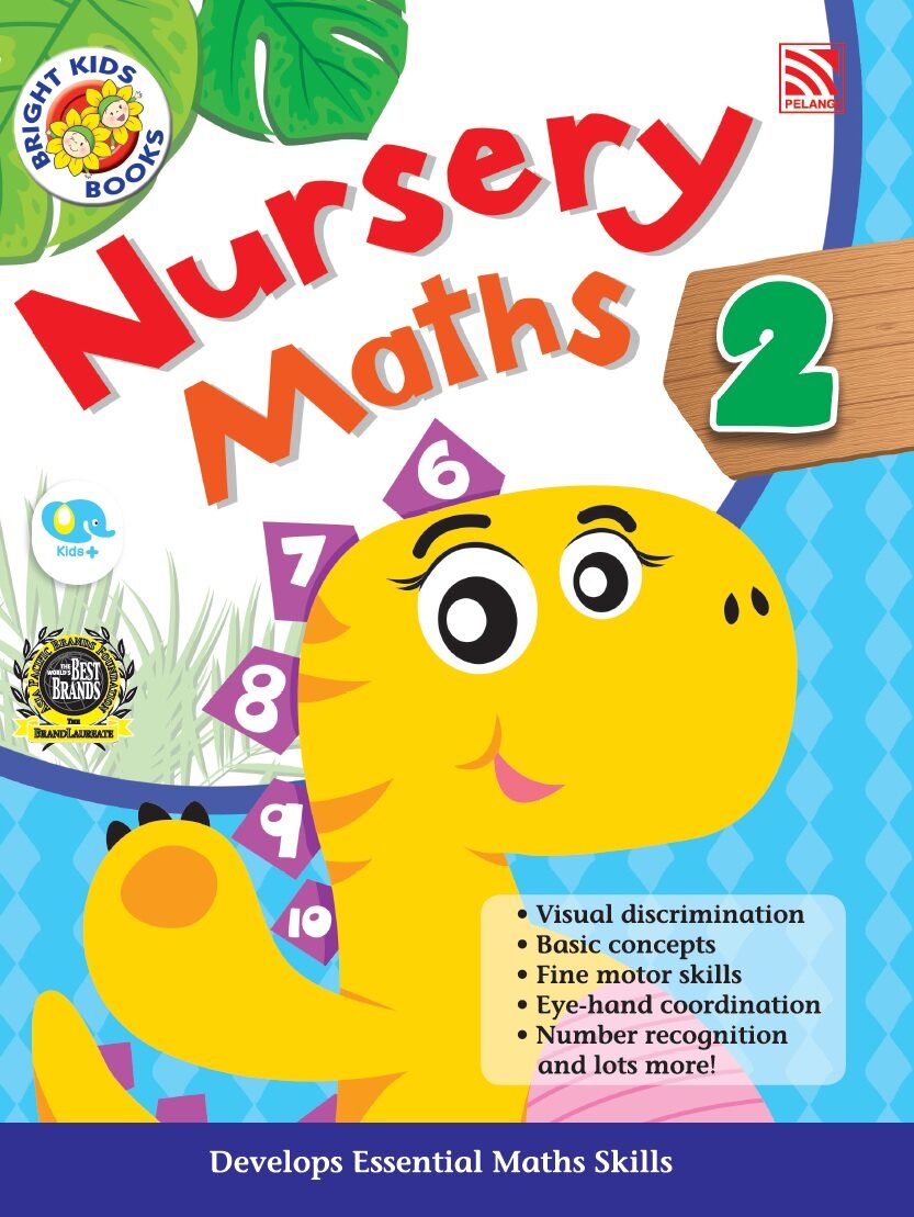 Pelangibooks Bright Kids Nursery Maths 1 & 2