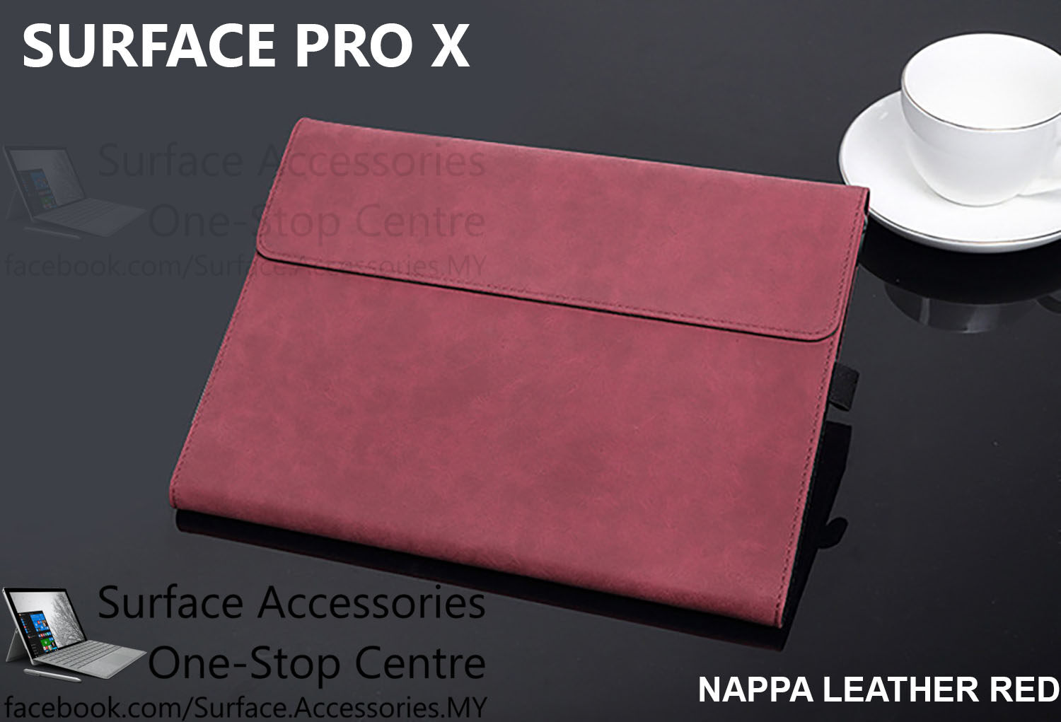 [MALAYSIA]Microsoft Surface Pro X Casing Surface Pro X Cover Premium Ultimate Case Stand Flip Case