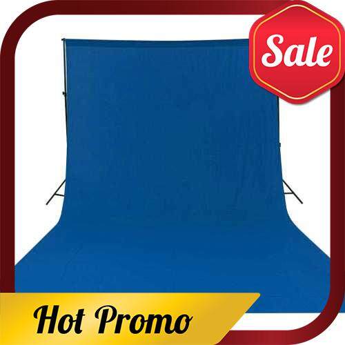 1020FT / 36M Studio Cotton Backdrop Background Cloth for Portrait Product Photography Video Television Shooting (Blue)