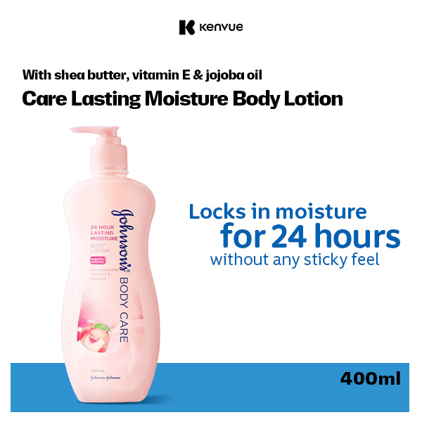 Johnsons Body Care 24Hr Lasting Moisture Body Lotion 400ml