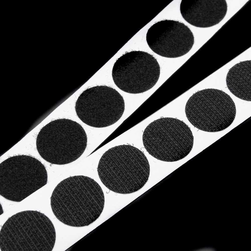 500pcs Velcro Dots Self Adhesive White Coins Hook and Loop Sticky Stick-On