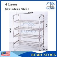 Stainless Steel Shoes Rack / Rak Kasut / Indoor Outdoor Rack / Flower Rack
