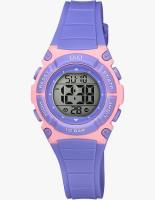 Q&Q By Citizen M187 Kids Resin Digital Watch With Stopwatch Alarm Calendar