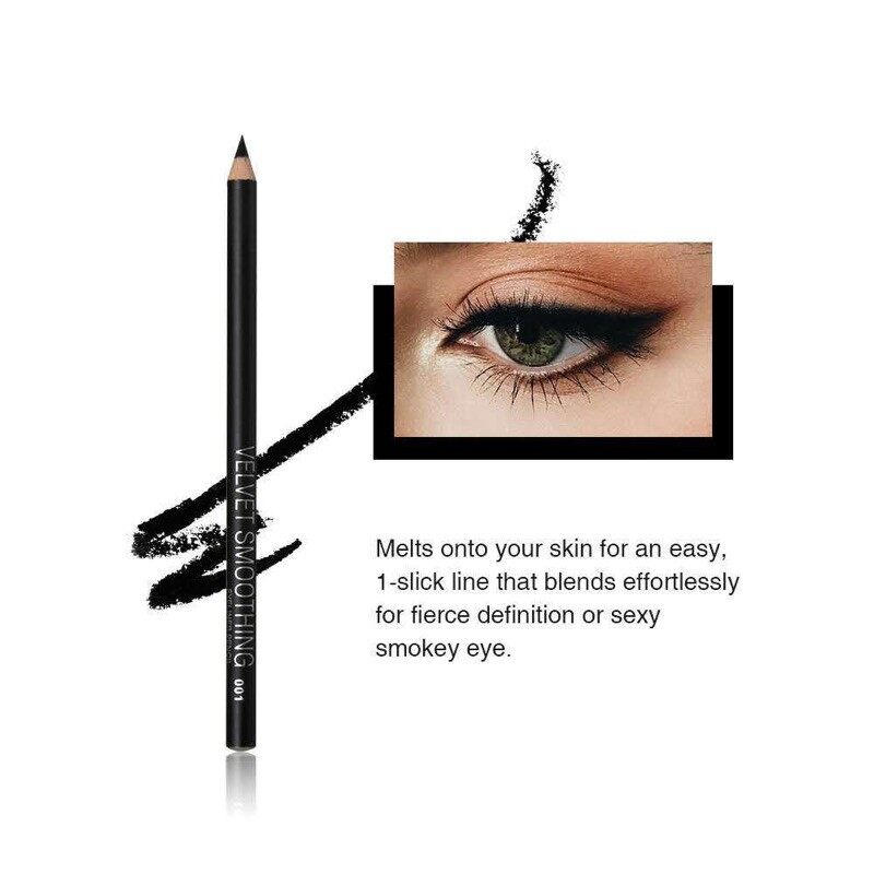 MENOW Black Eyeliner Waterproof Eyebrow Beauty Eye Liner all black P127MenowP127黑色眼线笔