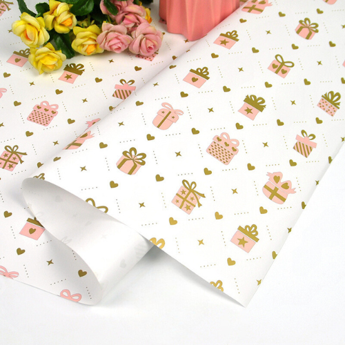 1pc Cartoon Dinosaur Unicorn Kids Children Birthday Kertas Hadiah Box Gift Packaging Flower Wrapper Wrapping Paper