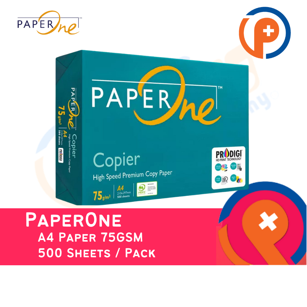 PaperOne A4 Copier Paper 75gsm 500 Sheets