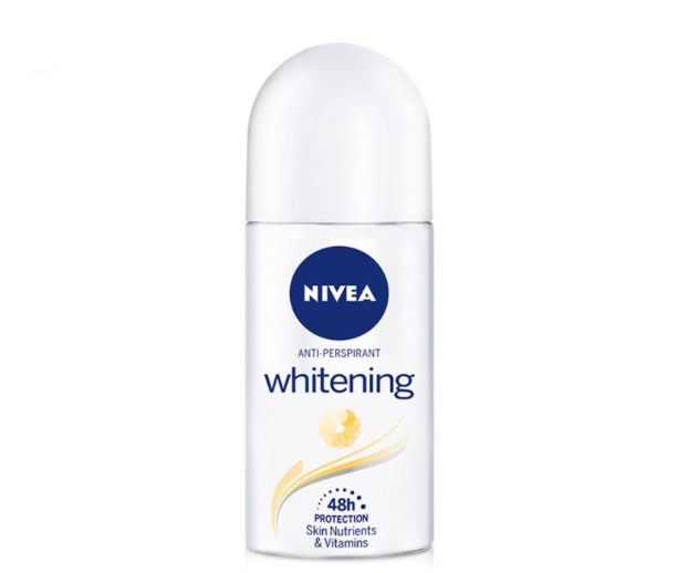 NIVEA Antiperspirant Deodorant Roll On Whitening (50ml)