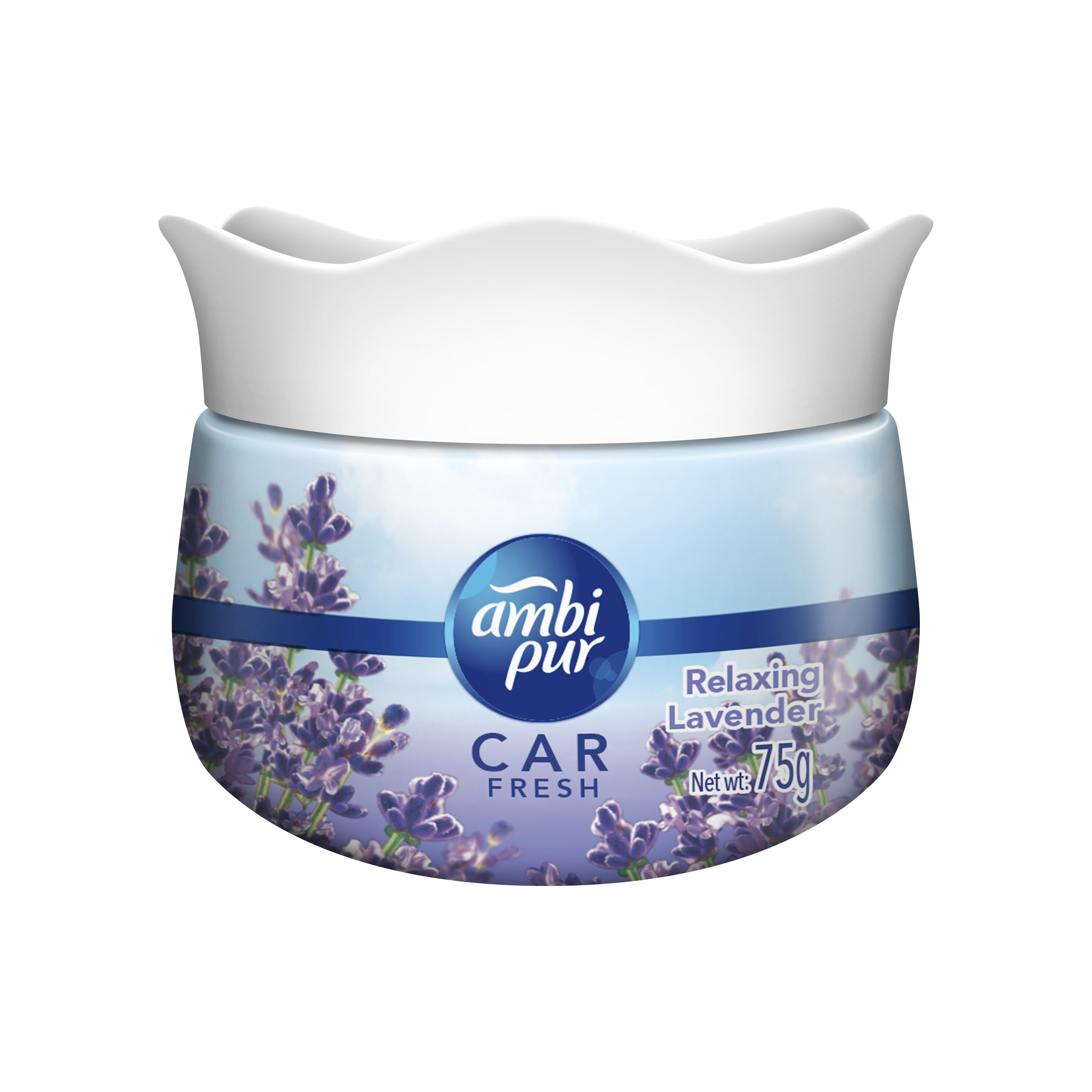 AMBI PUR CAR GEL 75G REFRESHING LAVENDER