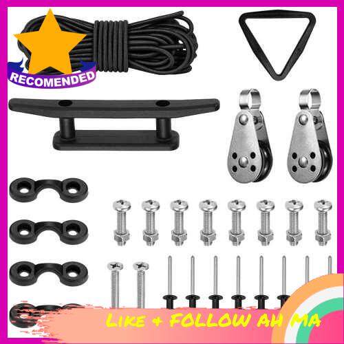 BEST SELLER Kayak Anchor Trolley Kit with Trigrip Rivets Oring Cleat