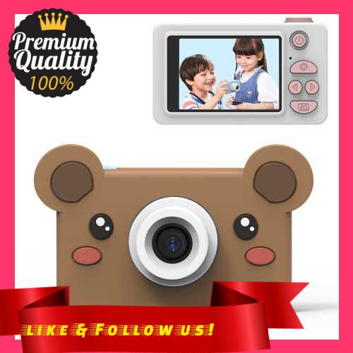 People\'s Choice C1 Kids Selfie Camera 32MP Digital Video Cameras for Kids 2 inches IPS Screen with