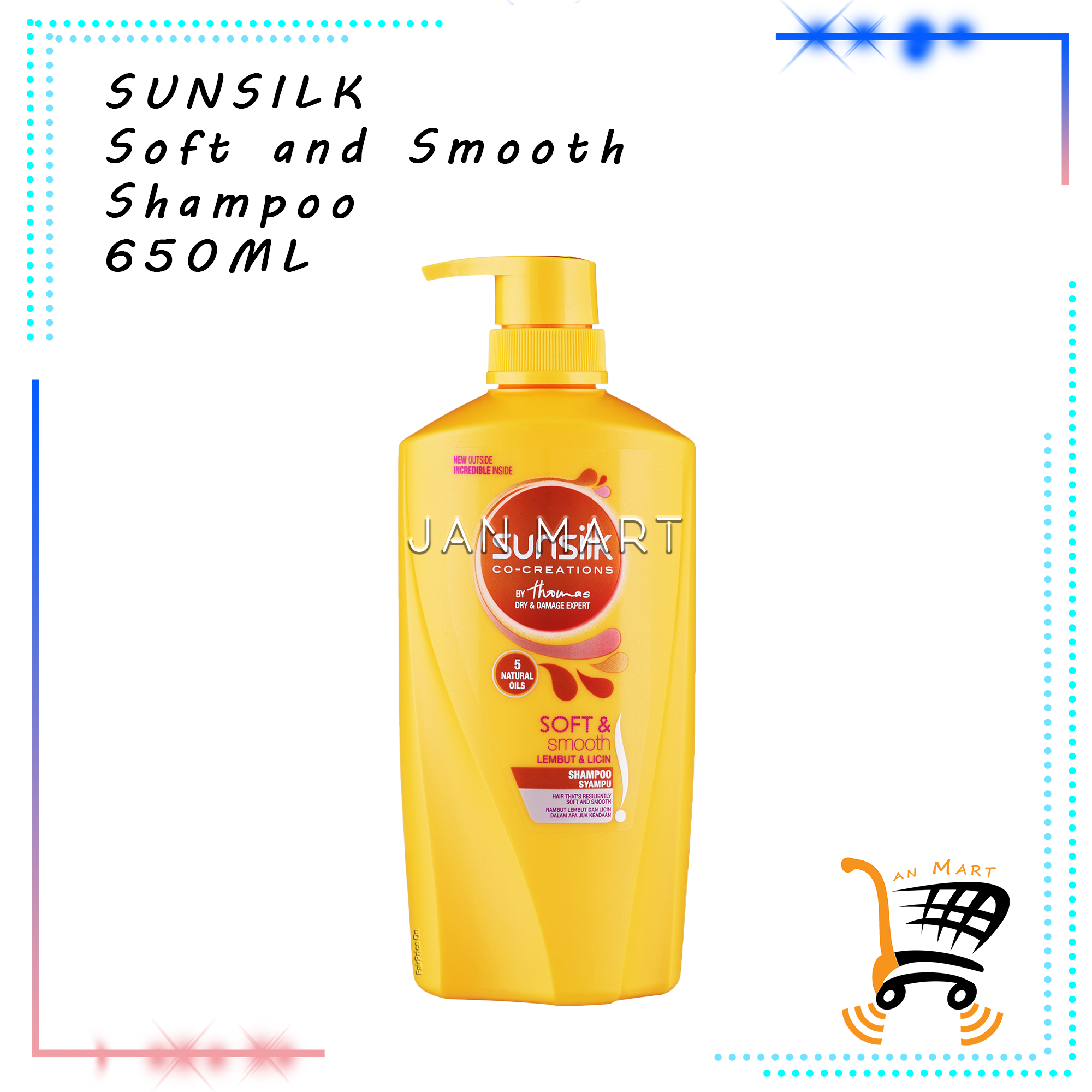 SUNSILK Shampoo 650ML