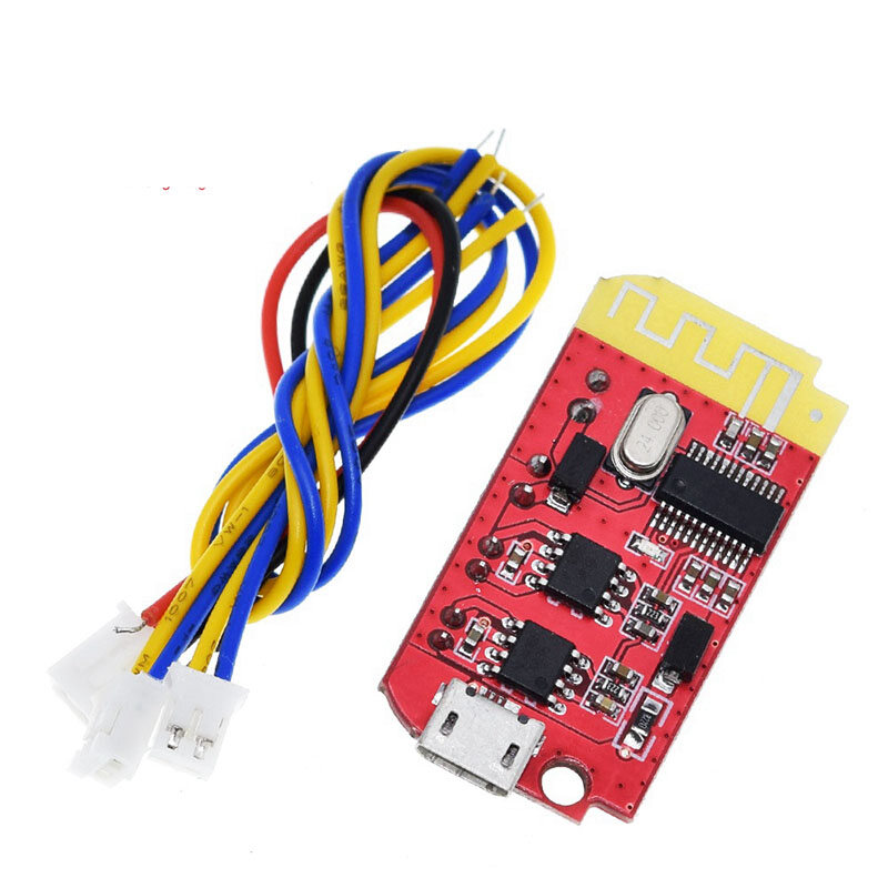 Bảng mạch khuếch đại âm thanh kỹ thuật số dc 3.7v 5v 5w tấm kép tự làm mô-đun âm thanh chỉnh sửa loa bluetooth micro usb
