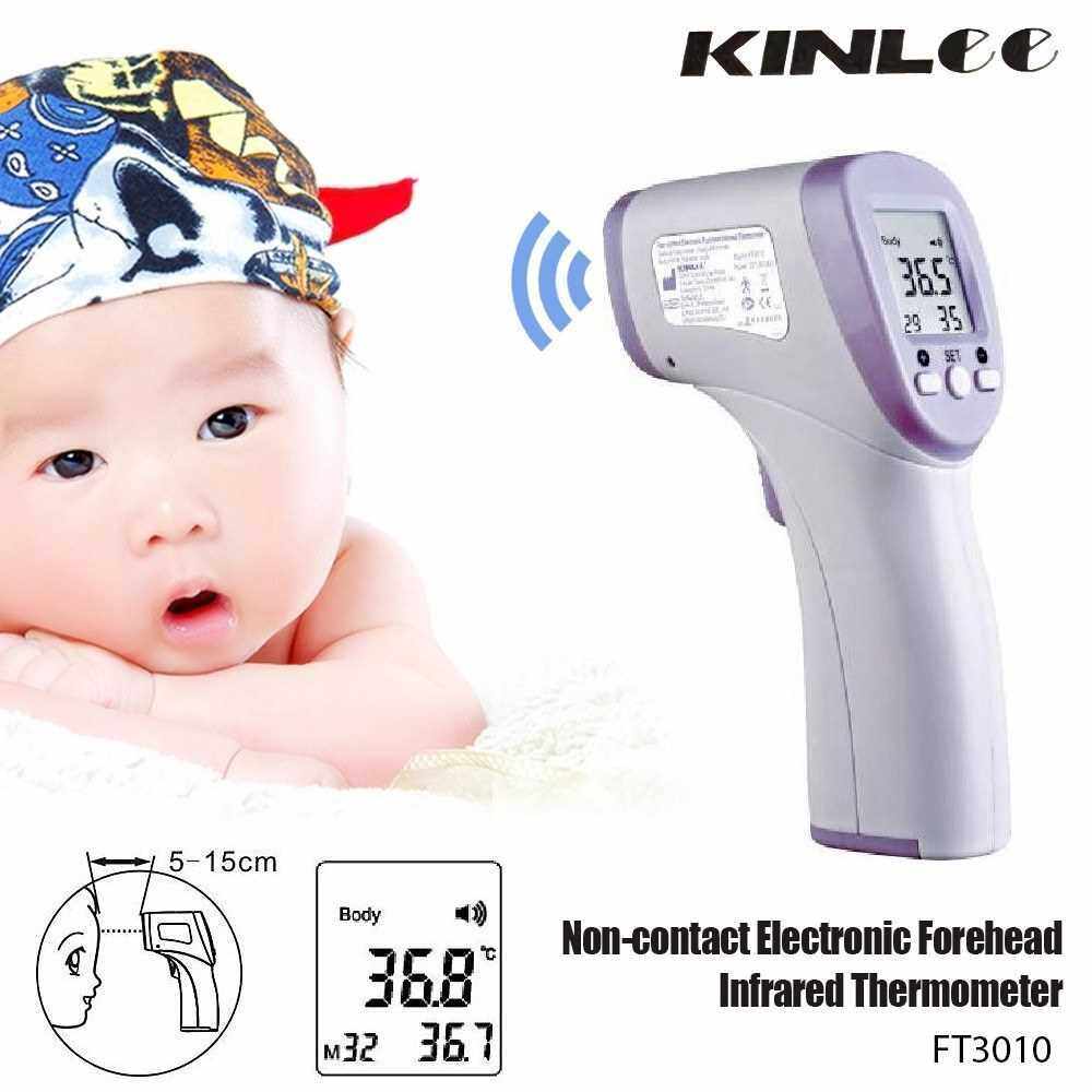 KINLEE FT3010 Infrared Non-contact Body Thermometer Baby Adult Forehead ...