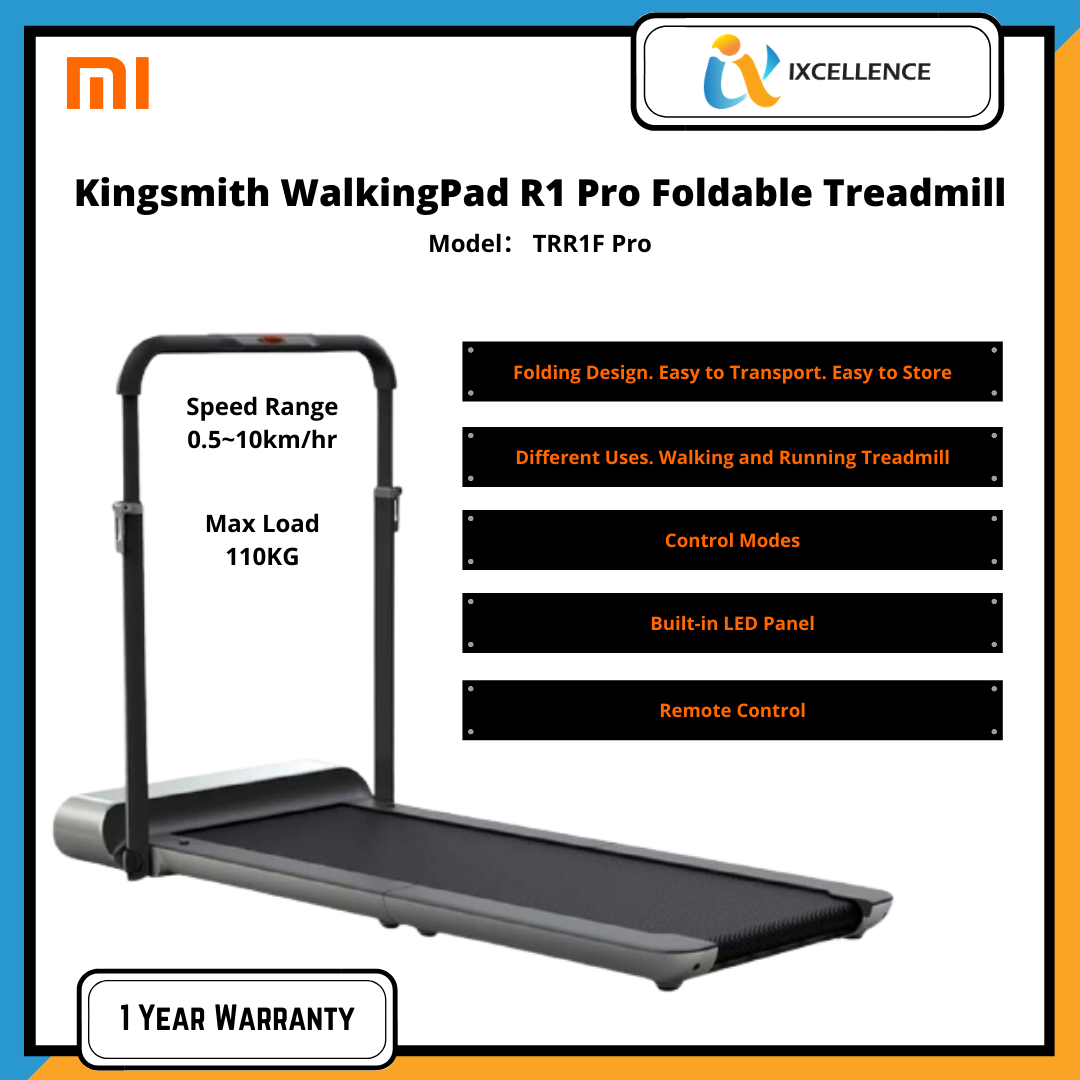 [IX] Kingsmith WalkingPad R1 Pro Foldable Treadmill Running / Walking ...