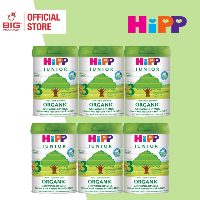 HIPP ORGANIC MILK STEP 1 / 3 (BUNDLE x6)