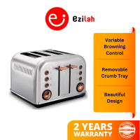 Morphy Richards 4 Slice Toaster Accents Rose Gold Brushed 242105