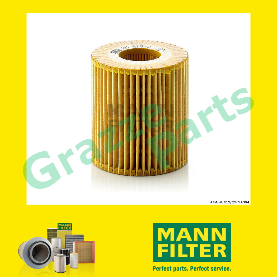 100% Original Mann Engine Oil Filter HU815/2X HU 815/2 X OX166D for BMW 5 Series E60 E61 520i X1 E84