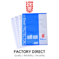 Lion File 60 micron A4 PP Sheet Protector (100pcs/bx)
