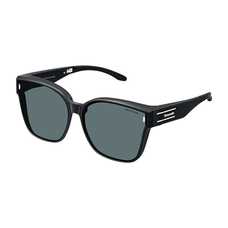 Beneunder UV400 Sun Protection Square Frame Cool Fit Over Sunglasses FD496