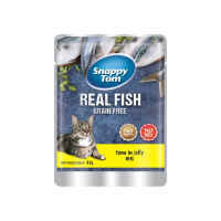 Snappy Tom Pouch Cat Food (85G) - Beef / Lamb / Chicken / Pilchard & Snapper / Tuna & Shrimp / Tuna