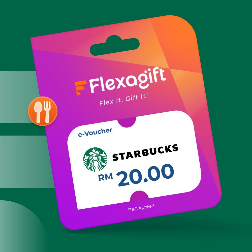 Starbucks RM20 e-Voucher - 30 Days Validity