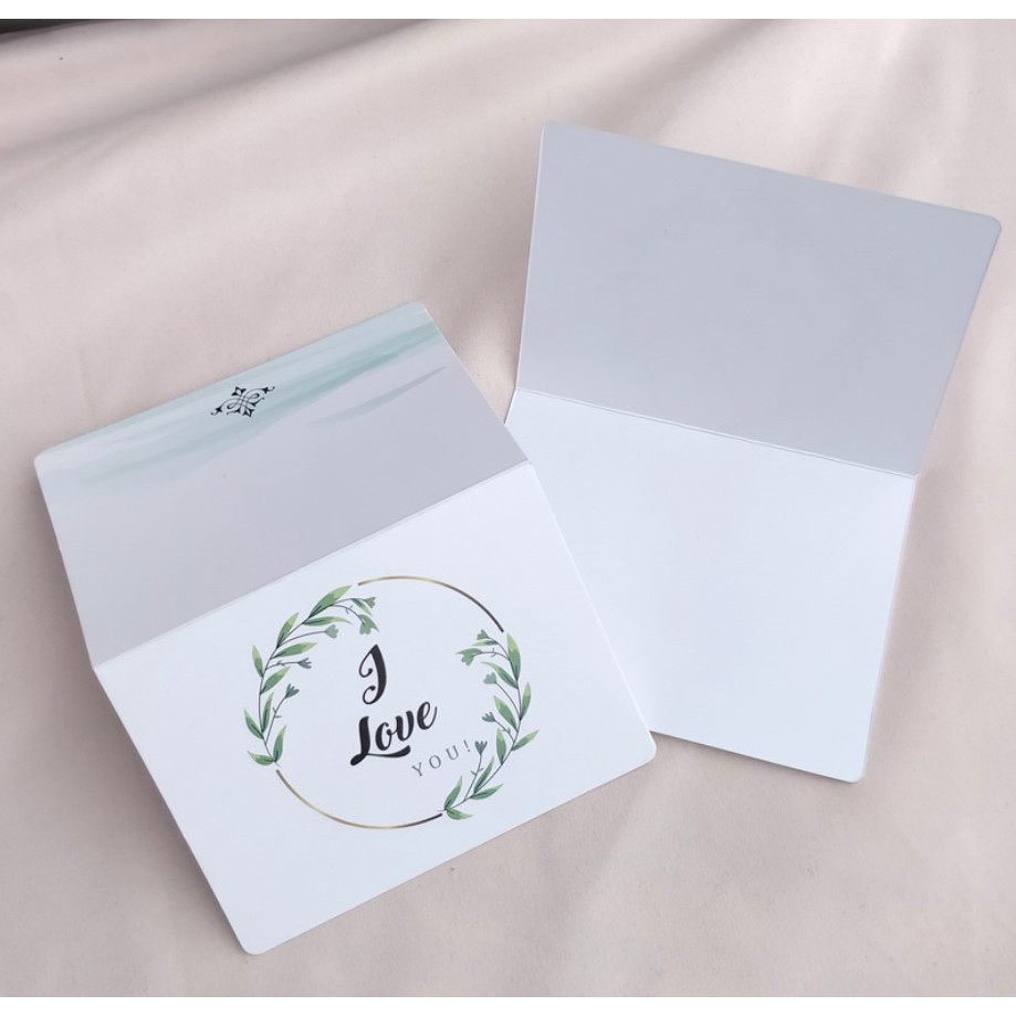🇲🇾Gift Wish Card / Greeting Card / Greetings Card/ Wish card gifts / Happy birthday / Thank you Card - 1pcs 折叠贺卡V2