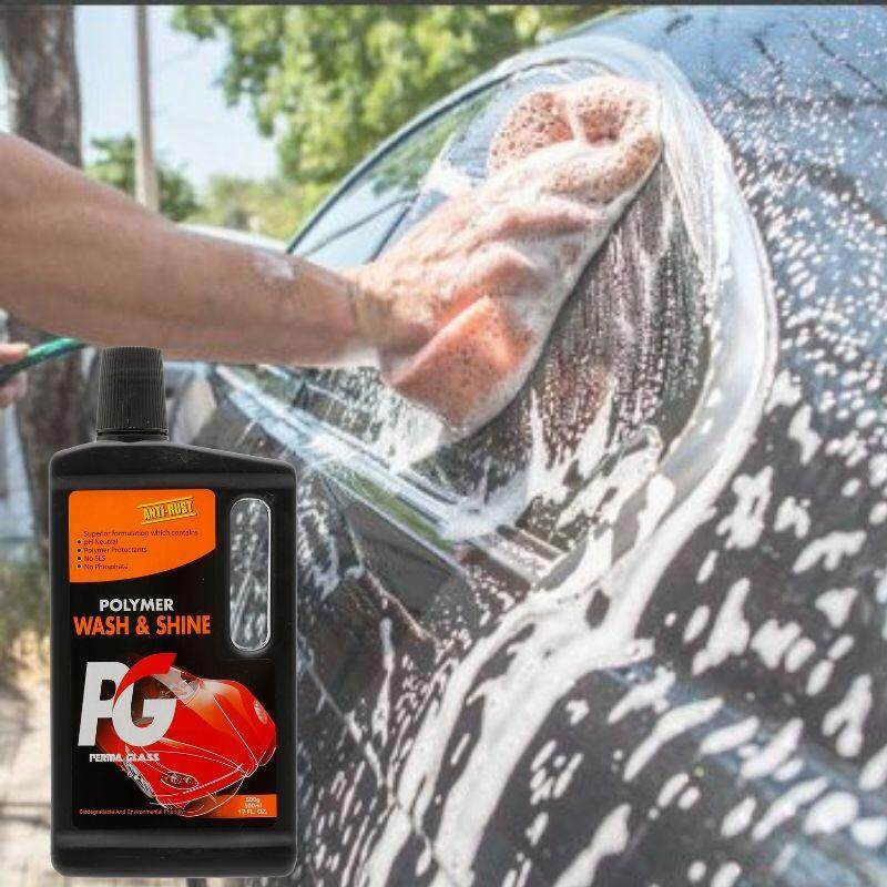 Pg Polymer Wash And Shine 500ml Car Care Exterior New Pgmall 9070