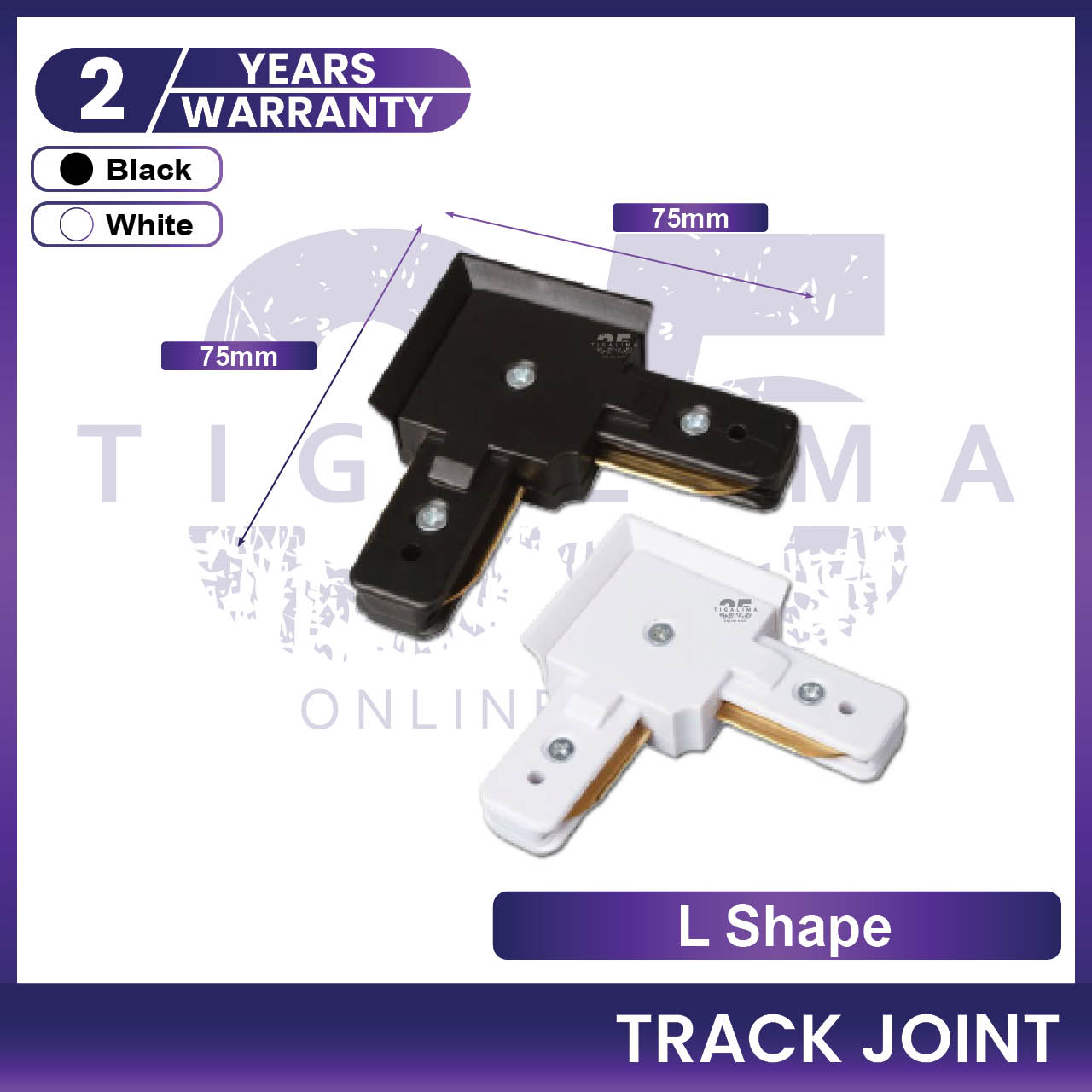 DECOR LED Track Light 7W 12W 20W 35W Spotlight Ceiling Lighting Track Rail Track Joint Lampu Track [3 Years Warranty]