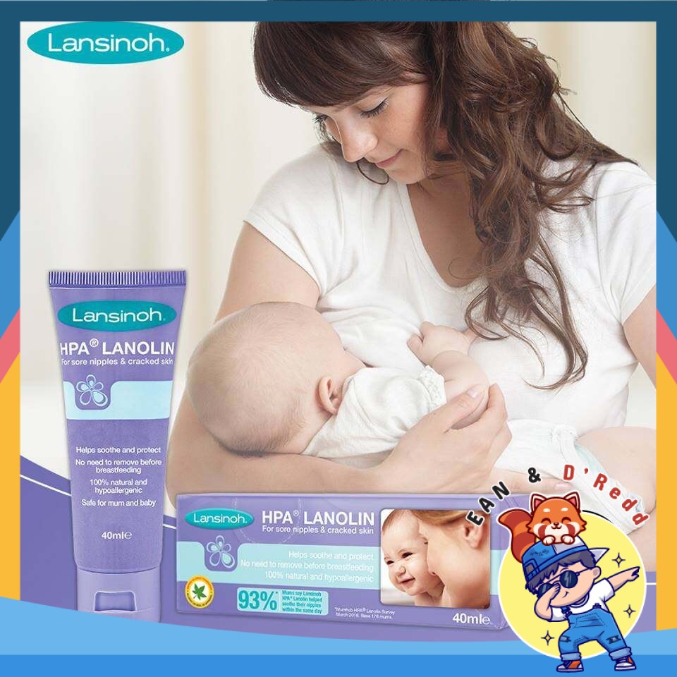 Lansinoh 10ml Lanolin Nipple Cream #1 US Recommended Nipple Cream By Moms And Doctors