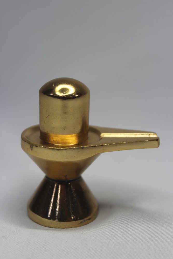 Siva lingam brass LCC2102