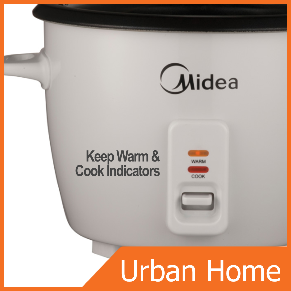 MIDEA 0.6L Mini Conventional Rice Cooker (MGGP06B/MGGP06B) extra